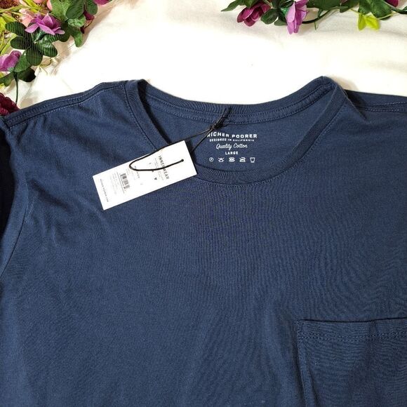 NWT Richer Poorer Short Sleeve Pocket Tee - Picture 4 of 5